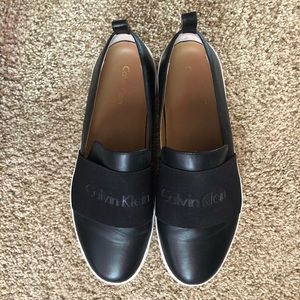 NEW CALVIN KLEIN SLIDE ONS